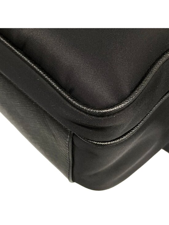 Prada Black Leather Backpack main image 13